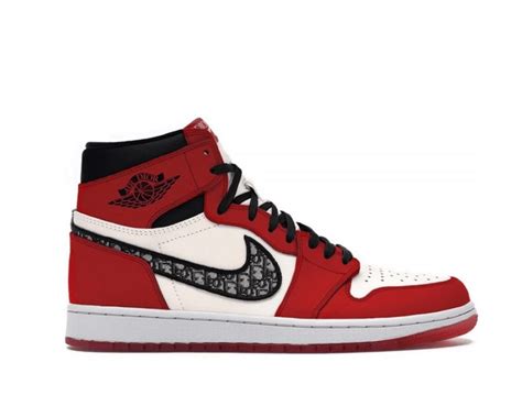 dior 1 jordan red|jordan 1 high Dior stockx.